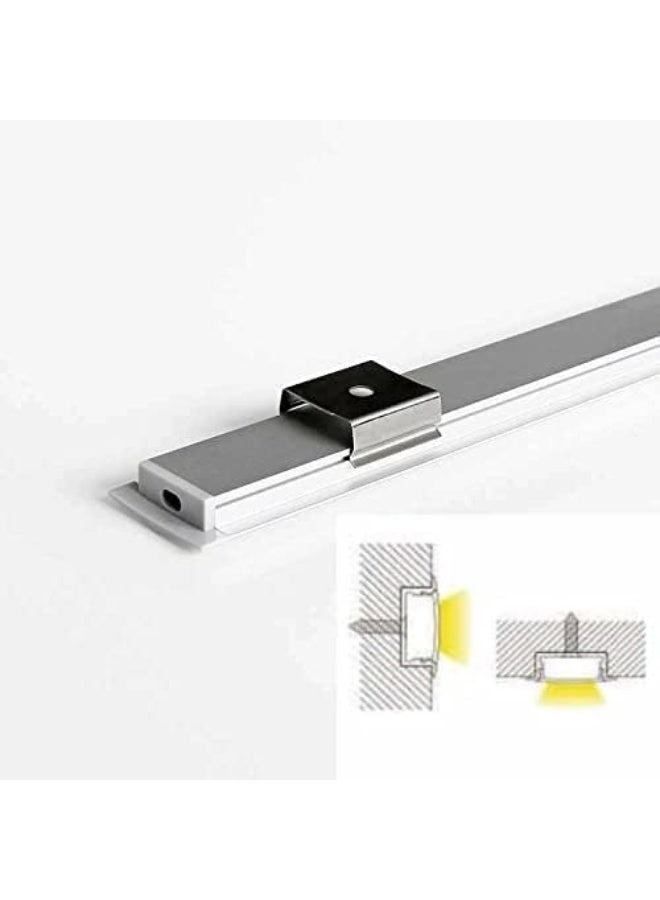 Poaker 2 Meter Led Profile Aluminum Frame Durable Sleek And Versatile Solution For Residential And Commercial Led Lighting Slim Type  - Image 3