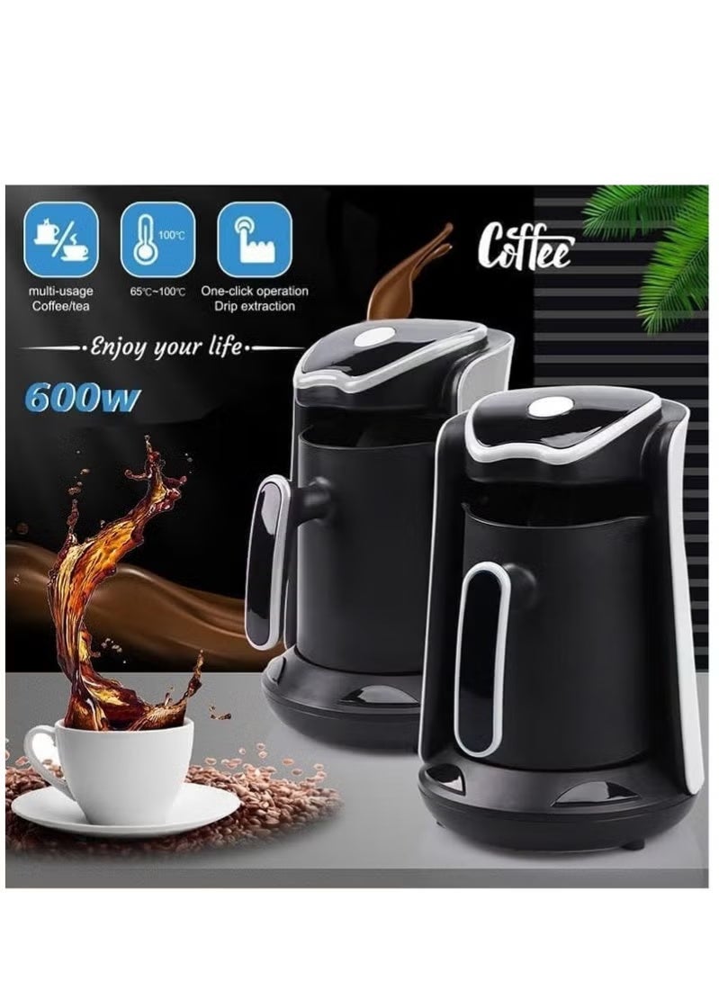 هوم ماستر غلاية قهوة تركي سعة 300مل, 600واط، موديل HM-609 - Image 2