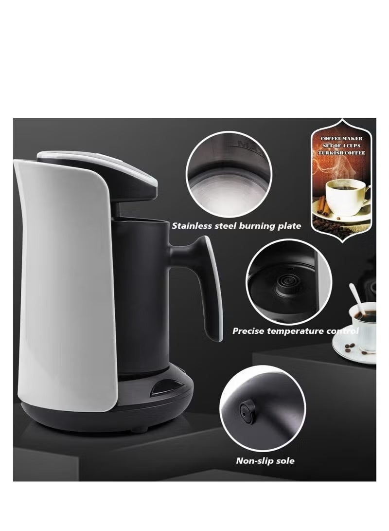 هوم ماستر غلاية قهوة تركي سعة 300مل, 600واط، موديل HM-609 - Image 5