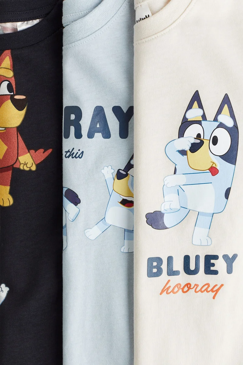 H&M 3-pack long-sleeved T-shirts