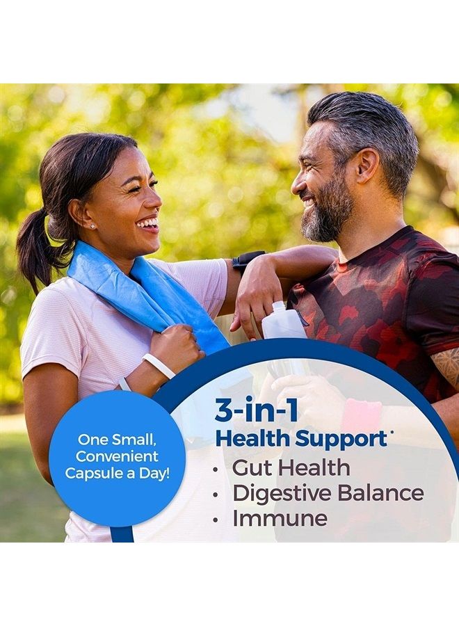 Vital Planet Vital Flora Ultra Daily Shelf Stable Probiotic 60 Billion Cultures and 60 Strains, Immune and Digestive Support Probiotics for Women and Men with Organic Prebiotics, 60 Capsules - Image 3