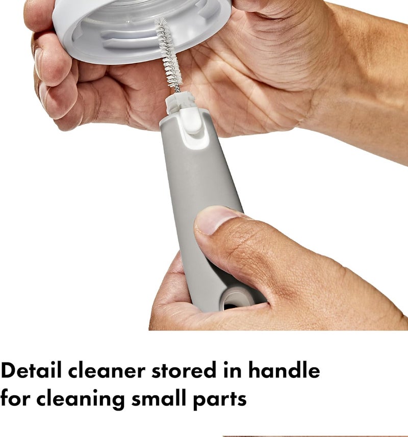 OXO Tot On-the-Go Drying Rack with Bottle Brush - Gray - Image 5