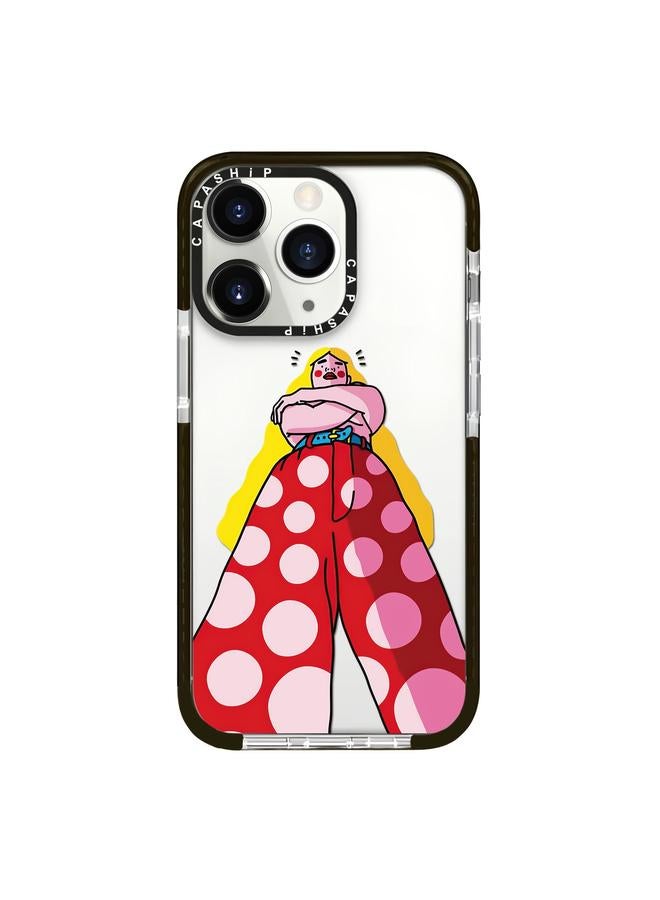 S-TOP Case For iPhone 11 Pro Max Simple Illustration Pattern Full Coverage Phone Case - Image 1