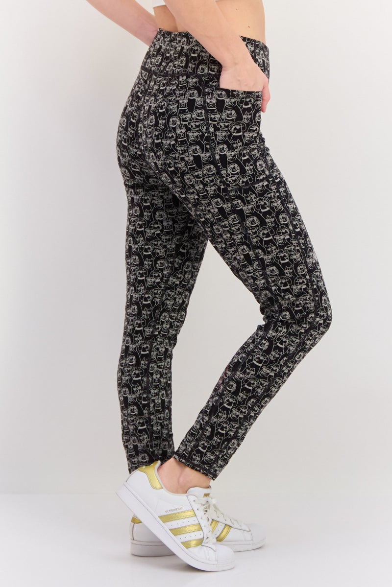 SKECHERS Women Sportswear Fit Outdoor Leggings, Multicolor - Image 2