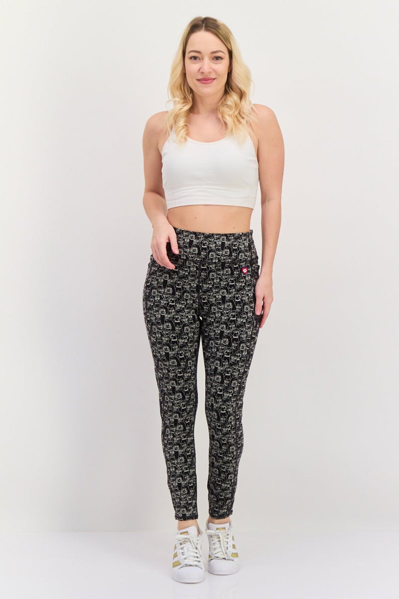 SKECHERS Women Sportswear Fit Outdoor Leggings, Multicolor - Image 4