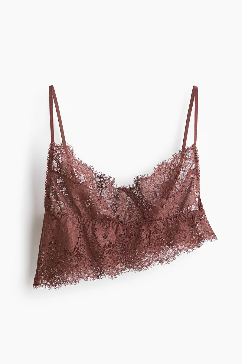 H&M  Asymmetric lace bralette for Women | Best Price UAE