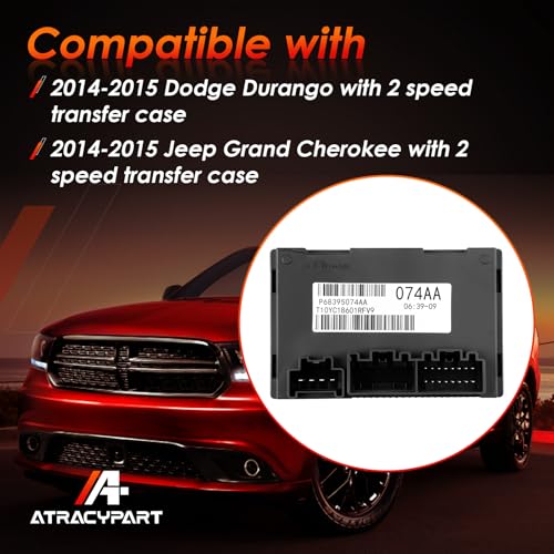 ATRACYPART 68395074AA 05150732AE Transfer Case Control Module Fits 2014 2015 Jeep Grand CherokeeDodge Durango 2 Speed Shift Assembly Replaces 5150732AC 5150732AD 5150732AE - Image 3