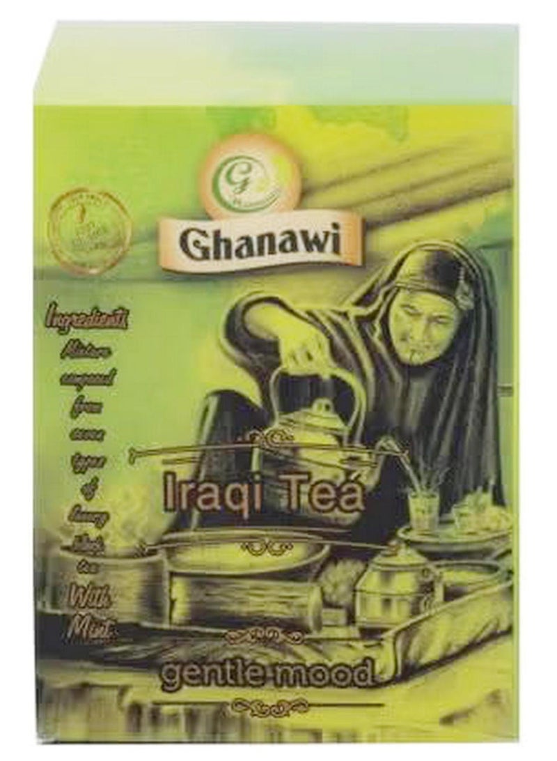 غناوي شاي عراقي أسود بالنعناع لطيف على المزاج 200 غرام - Image 1