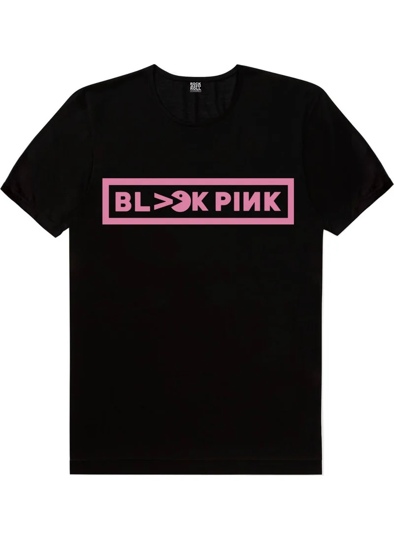 Rock&Roll Blackpink Pac Black Short Sleeve T-Shirt