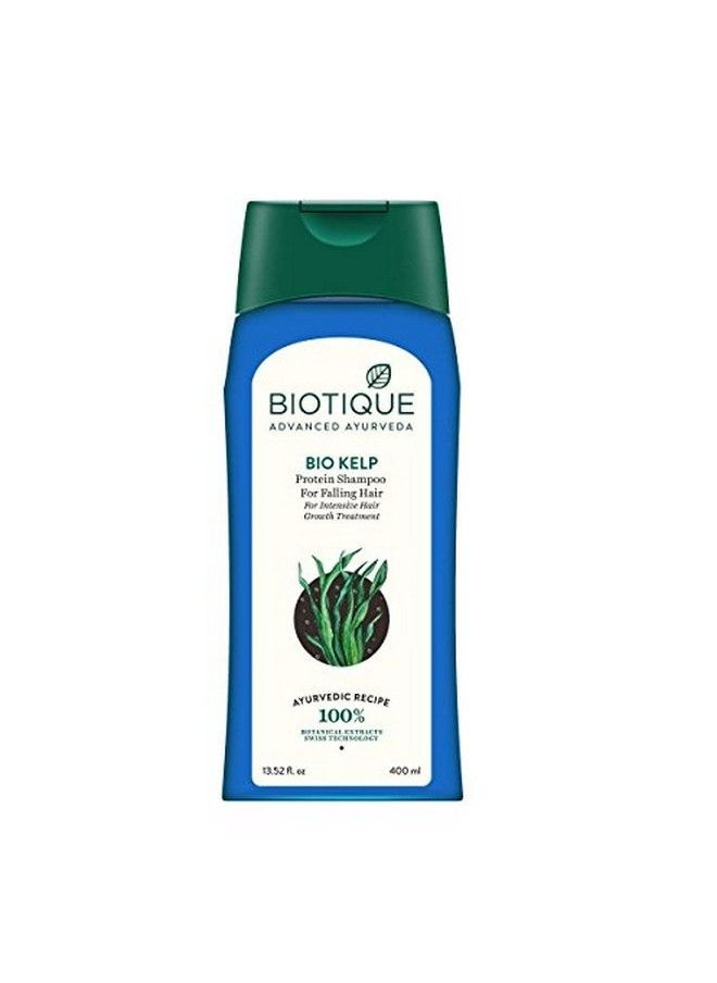 Biotique Bio Kelp Fresh Growth Protein Shampoo 400Ml (Pack Of 2)  - Image 5