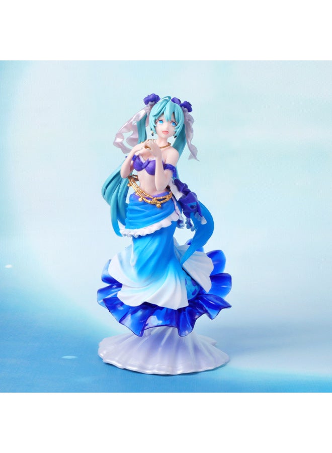 توريد الشركات المصنعة TAITO Hatsune Future Mermaid MiKu Mermaid Princess حلي مصنوعة يدويًا - اللون: حورية البحر Hatsune (جودة عالية مع صندوق ألوان) - Image 2