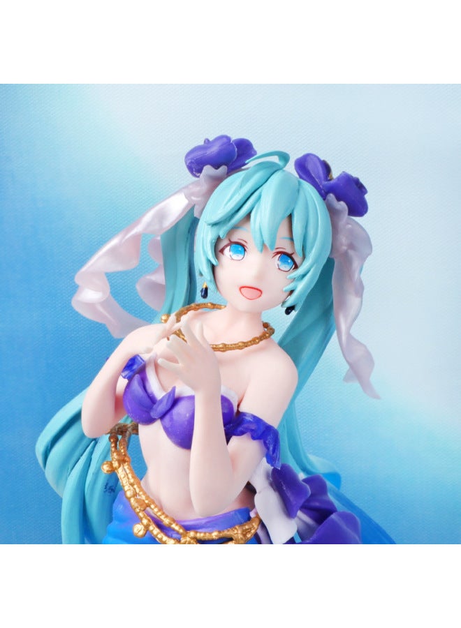 توريد الشركات المصنعة TAITO Hatsune Future Mermaid MiKu Mermaid Princess حلي مصنوعة يدويًا - اللون: حورية البحر Hatsune (جودة عالية مع صندوق ألوان) - Image 3