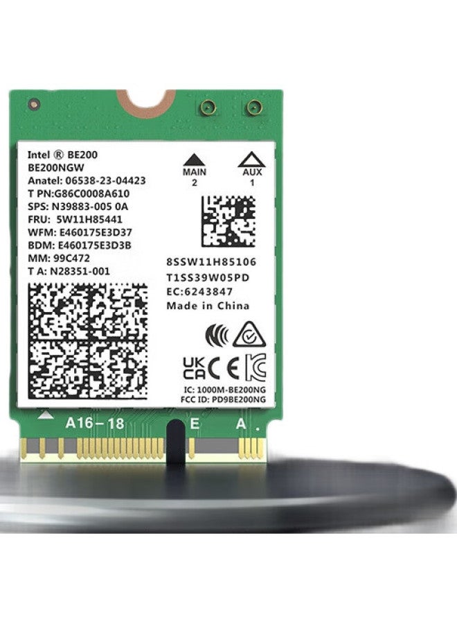 Comfast Cf-Be200 Wifi 7 Wireless Network Adapter, Be8800 Gigabit Dual-Band 5G High-Speed, For Desktop And Laptop, M.2 Interface, Wireless Bluetooth 5.4, Two-In Wifi Receiver - Image 3