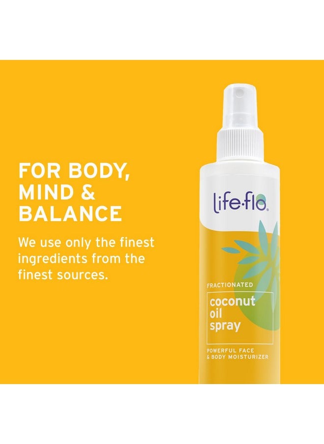Life-flo Life-flo Fractionated Coconut Oil Spray, Refined Liquid Coconut Oil for Skin Care, Hair Care, Lightweight Moisturizer, All Skin Types, Hypoallergenic, 60-Day Guarantee, Not Tested on Animals, 8oz  - Image 5