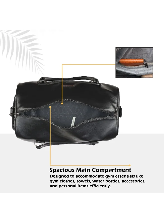 Lavie Lavie Sport Pilot 32L Unisex Duffle Bag (Black)