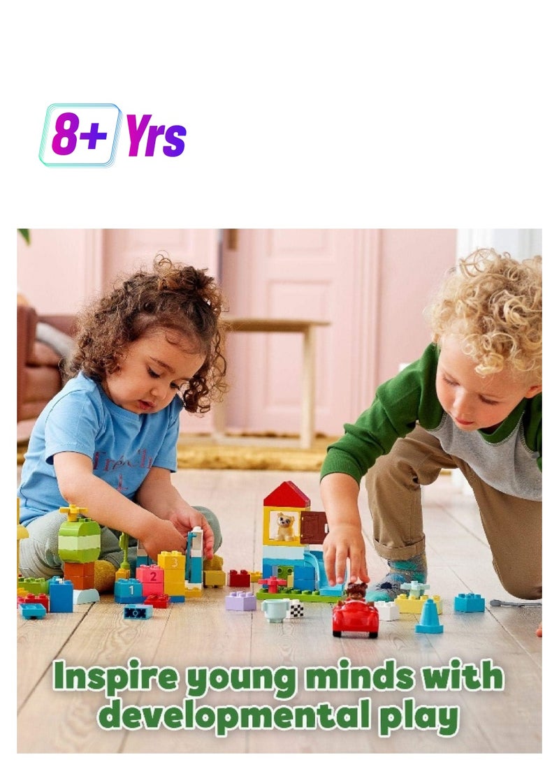 LEGO صندوق مكعبات ليجو دوبلو الكلاسيكي الفاخر (10914) - Image 1