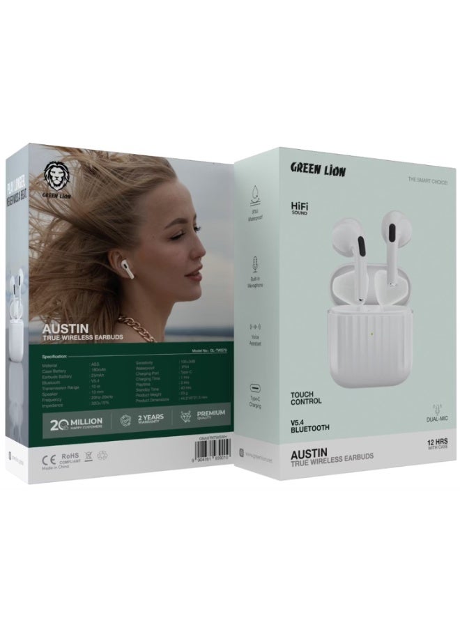 غرين ليون Green Lion Austin True Wireless Earbuds