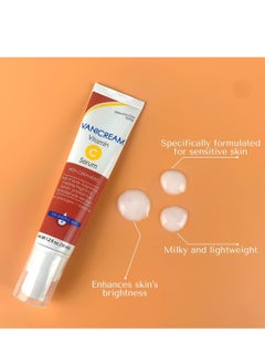 Vanicream سيروم فيتامين سي من فانيكريم - خالٍ من الأصباغ والعطور والعطور المزيلة للرائحة واللانولين والبارابين ومُطلقات الفورمالديهايد - للبشرة الحساسة - 1.2 أونصة سائلة  - Image 2