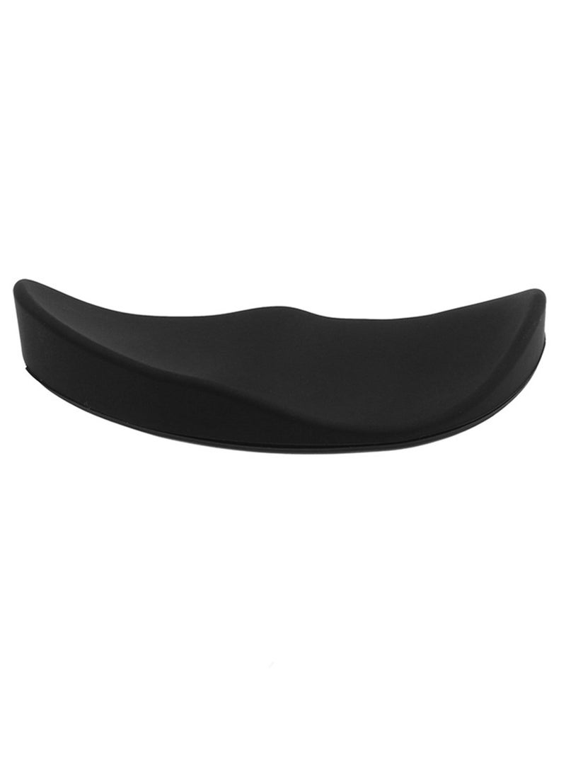 fonken - Mouse Pad Wrist Support, Ergonomic Handguard Mouse Pad Wrist Rest, Non Slip Durable Wrist Rest Support Mat, Computer Mousepad Support For Office Gaming Pc, (Pack Of 2pcs, Black) - Image 1