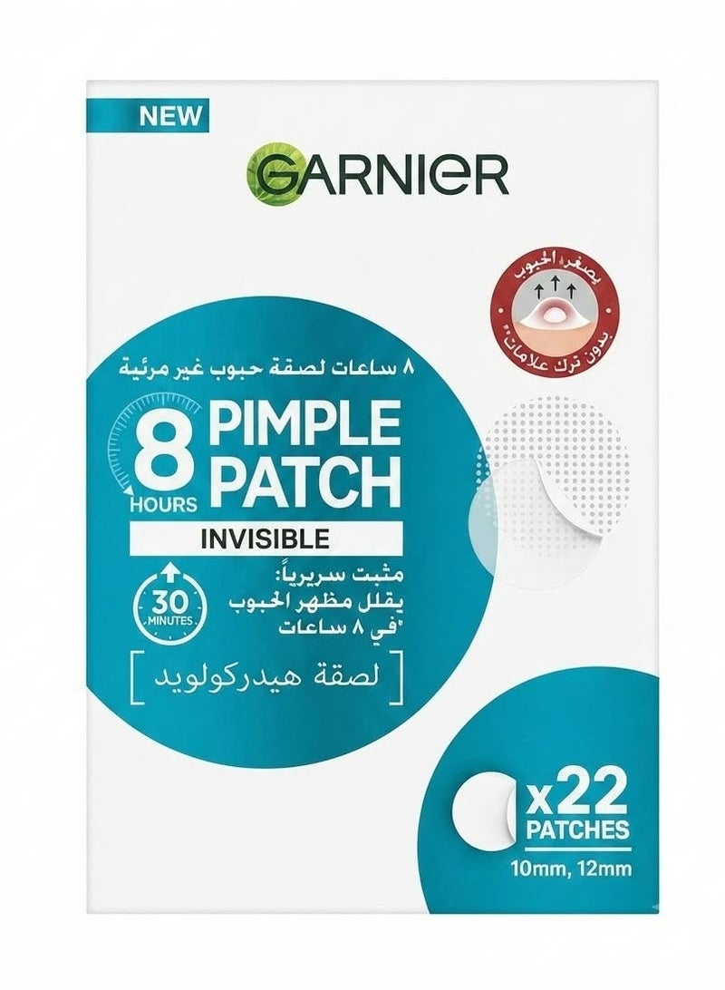 Garnier Pimple Patch Fast Clear 8 Hours Invisible - 22 Patches - Image 1