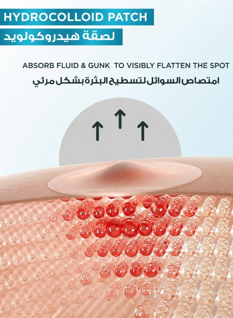 Garnier Pimple Patch Fast Clear 8 Hours Invisible - 22 Patches - Image 2