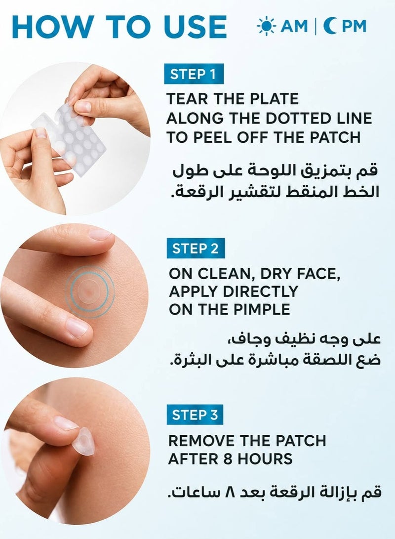 Garnier Pimple Patch Fast Clear 8 Hours Invisible - 22 Patches - Image 3