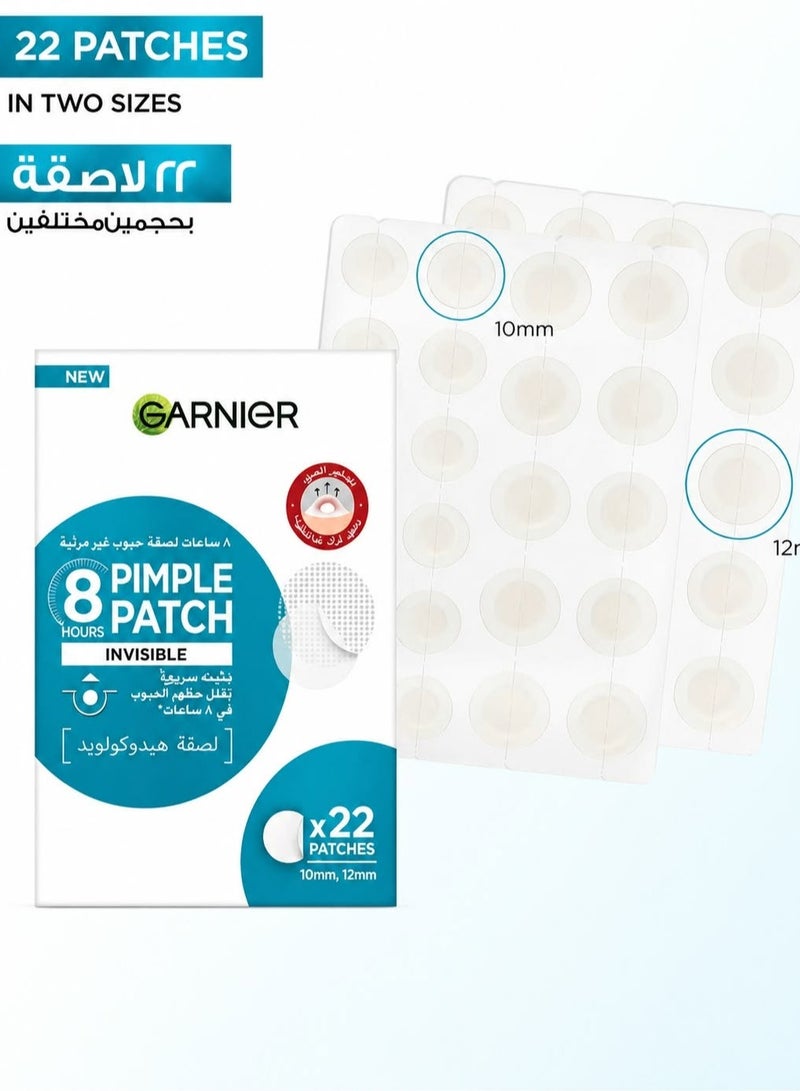 Garnier Pimple Patch Fast Clear 8 Hours Invisible - 22 Patches - Image 4