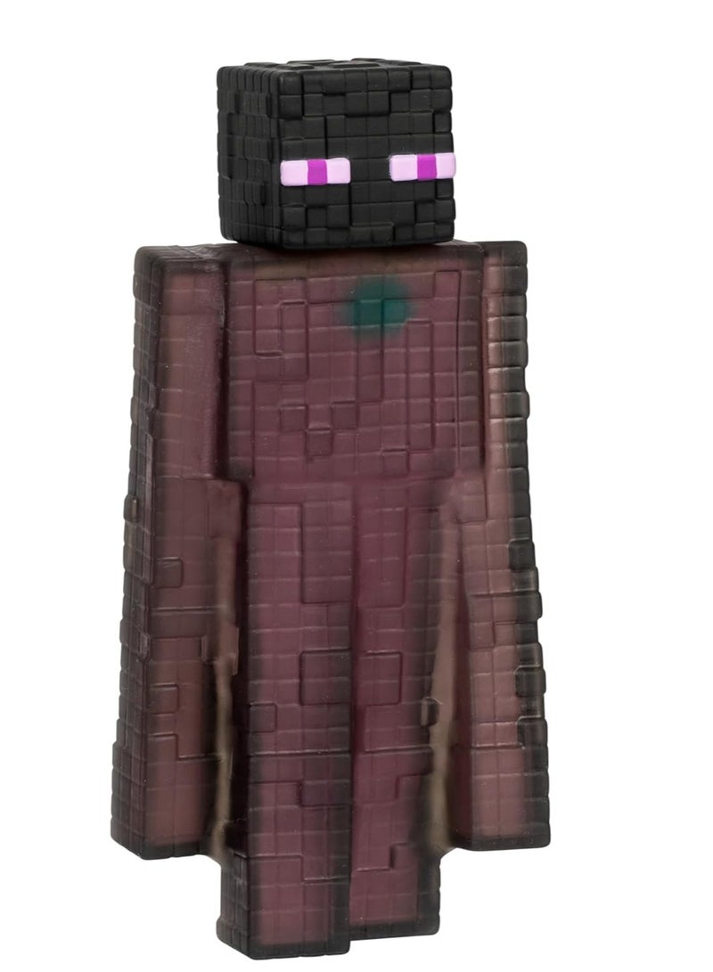 GOO JIT ZU Heroes of Goo Jit Zu Minecraft S2 Hero Pack – Enderman | Stretchy Goo Minecraft Figure with Hidden Gunpowder Piece | Interactive Sensory Collectible Toy  - Image 4