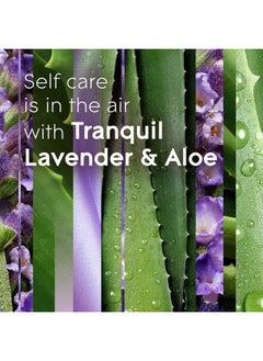 Glade Plugins Refills Air Freshener Scented And Essential Oils For Home And Bathroom Tranquil Lavender And Aloe 3.35 Fl Oz 5 Count  - Image 4