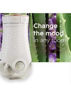 Glade Plugins Refills Air Freshener Scented And Essential Oils For Home And Bathroom Tranquil Lavender And Aloe 3.35 Fl Oz 5 Count  - Image 3