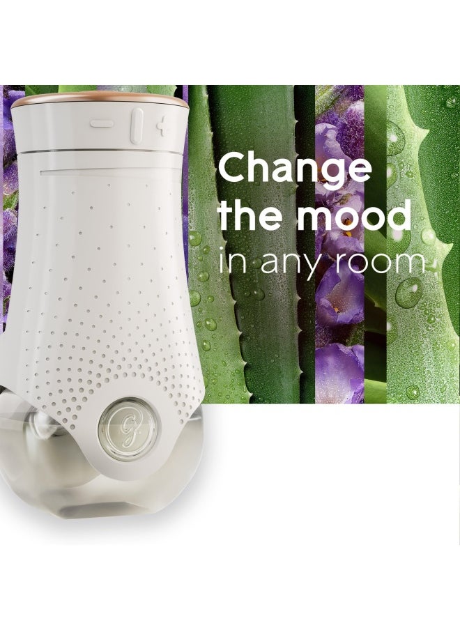 Glade Plugins Refills Air Freshener Scented And Essential Oils For Home And Bathroom Tranquil Lavender And Aloe 3.35 Fl Oz 5 Count  - Image 3