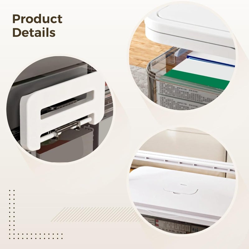 XXL 7-Day Pill Organizer with 3-Tier Design, Travel-Friendly and Easy Labeling for Medication, Transparent Storage Box with Daily Compartments - Image 4