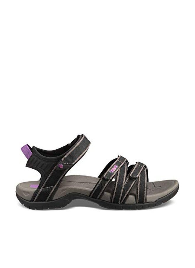 Teva womens Tirra Sandal, Black/Grey, 8 US - Image 1