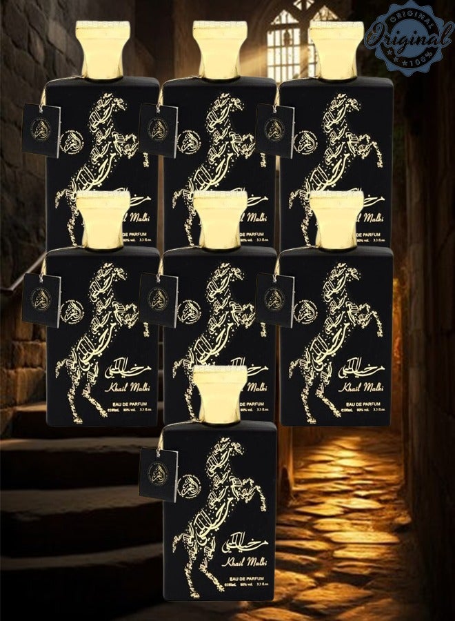 ALFAKHR 7 Pieces Khail Malki Perfume EDP 100ML - Image 1