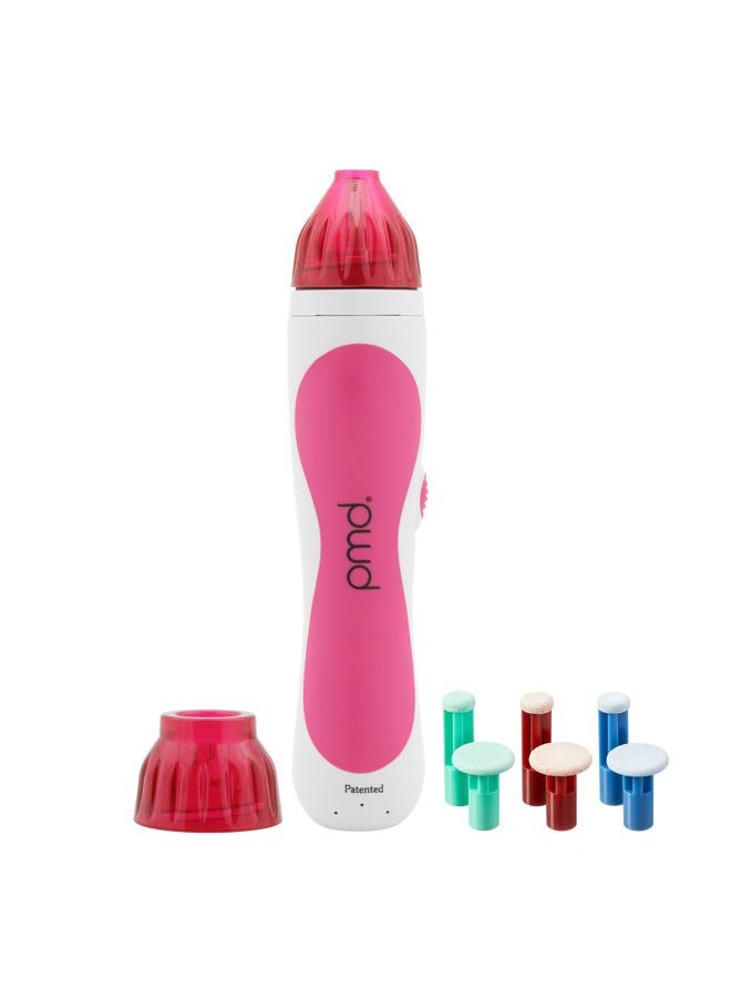 PMD Beauty PMD Personal Microderm Classic for At-Home Use, Facial Exfoliator Tool, Microdermabrasion Machine Kit for Face and Body Skincare, Pink  - Image 1