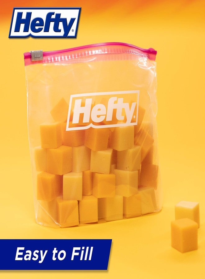 Hefty Slider Storage Bags, Quart Size, 40 Count (Pack of 3), 120 Total - Image 5