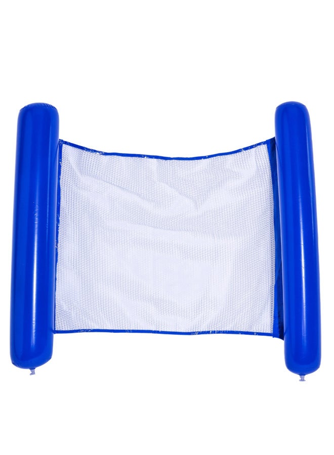 Internet Celebrity Inflatable Bed Adult Floating Water Bed Dreamy Mermaid Lounge Chair Thickened Swimming Ring Net Bed Floating Bed