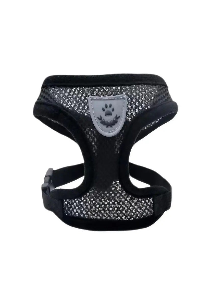 PAMEER 26-32 cm Reflective Safety Harness for Small Dogs - Adjustable, Breathable & Soft Chest & Back Support with Paw Print Design, Machine Washable, Multiple Colors Available, Dog Harness, Pet Safety Gear, Stylish Pet Accessory, Secure Buckle Closure - Image 4