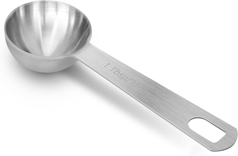 AUOIKK 3 Teaspoon(15 mL | 15 cc | 3 Tsp | 1 Tablespoon) Stainless Steel Single Measuring Spoon, Easy to Use and Easy to Wash Metal Measuring Spoons Kitchen Gadgets for Cooking & Baking - Image 1
