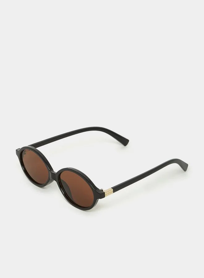 Styli Full Rim Round Frame Sunglass