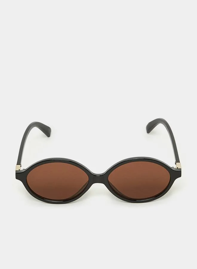 Styli Full Rim Round Frame Sunglass