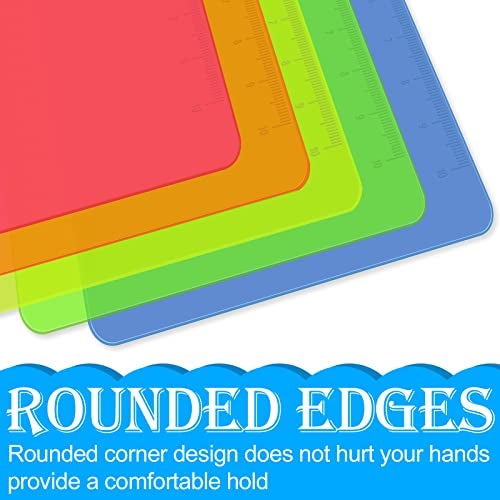 HERKKA Clipboards, HERKKA 25 Pack Plastic Clipboards Low Profile Clip Standard A4 Letter Size, Assorted Transparent Color, for Classroom and Office Use - Image 5