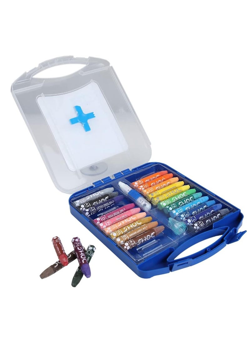 DOMS 25 قطعة من الباستيل الزيتي متعدد الألوان - Image 2