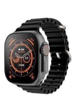 HK8 Pro Max Smart Watch - Amoled Screen - 49mm - Black