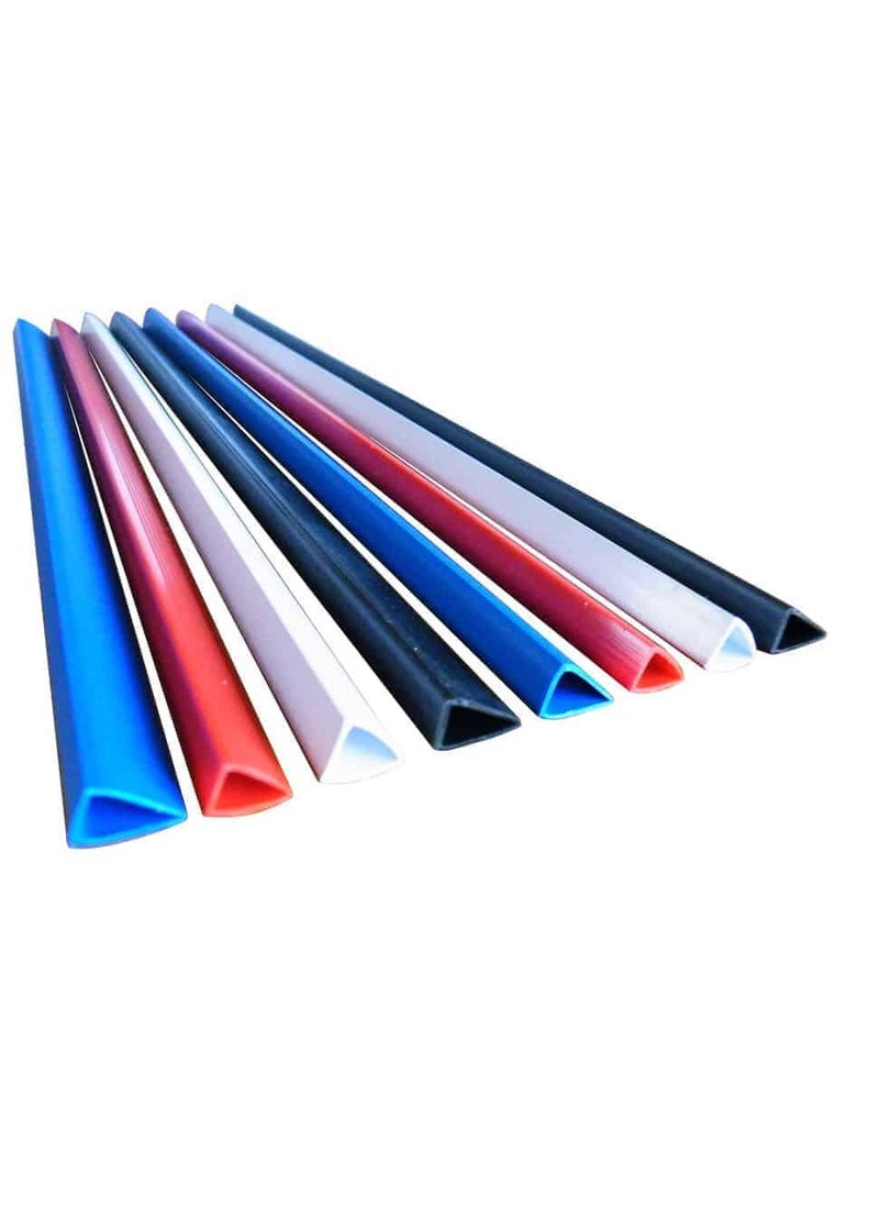 MASTER PLUS Sliding Bar for Binding, for Book or presentation binding 4MM PACK OF 100PCS  - Image 1