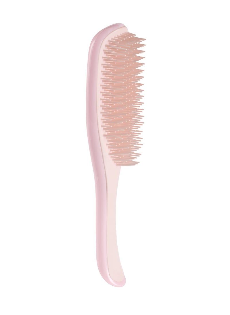 Glitters - Hair Brushes for Men Women, Hole Design Hair Blow Drying Styling Brush Curve Brush Barber Brush for Long, Thick, Thin, Curly Hair, Slicked-back Hair - Image 1