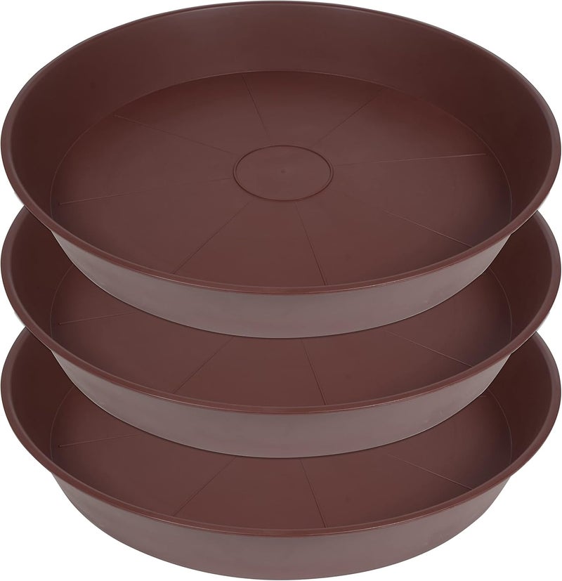 Bleuhome Plant Saucer Dish for Garden (22", Chocolate) - Image 1