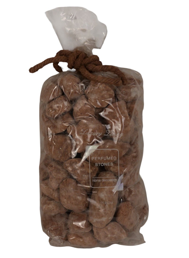 Generic Decorative River Rocks Collection, Natural Stone Pebbles in Brown - Image 4