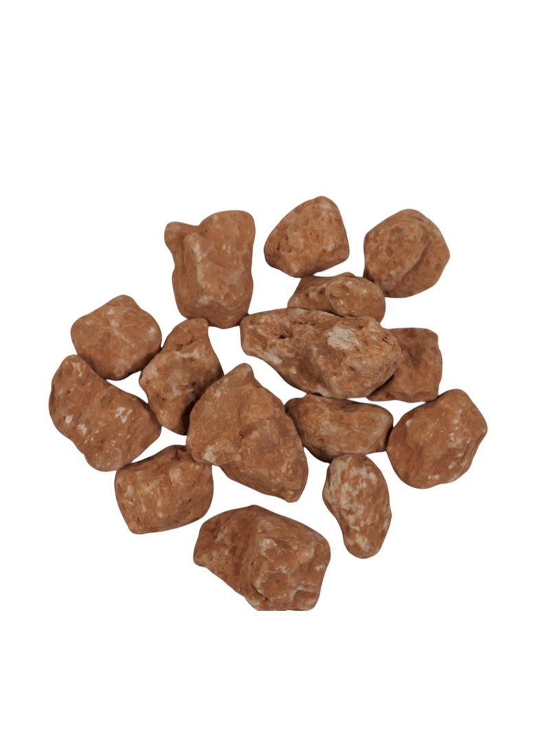 Generic Decorative River Rocks Collection, Natural Stone Pebbles in Brown - Image 2