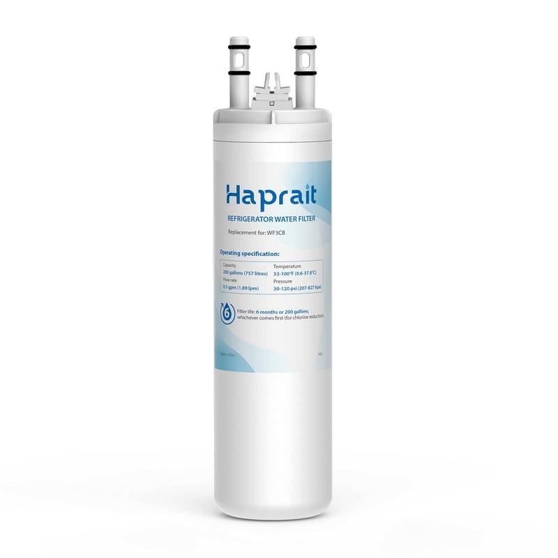 WF3CB Water Filter Replacement HP006 Compatible with Frigidaire WF3CB Pure Source 3 WF425 706465 242069601 242086201 242017800 Height 9 inches 1 Count